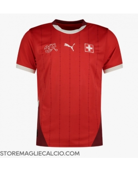 Svizzera Maglia Gara Casa Repliche Europei 2024
